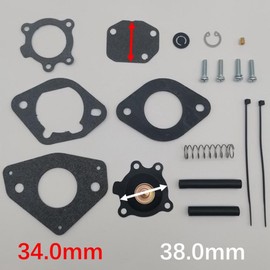 Canyoyi Carburetor Acc Pump W/Gaskets Repair Rebuild Kit for Kohler 24 757 21-S 2475721S LV680-0001 LV680-0002 LV675-851501 LV675-851502 CV20-65593 CV20-65601 CV20-65591 CV20-65585 CV730-0018 23-096