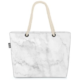 VOID Marble Granite Beach Bag Shopper 58 x 38 x 16 cm 23L XXL Shopping Bag Travel Bag Beach Bag