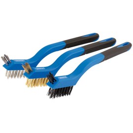 Draper 17183 Mini Wire Brush 3 Piece Set