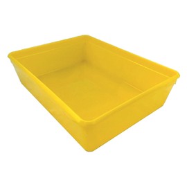Instrument tray – 19cm x 14cm x 5.5cm. polypropylene (Yellow)