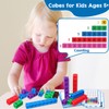 Libima 318 Pcs Math Counting Cubes Building Cubes Set with