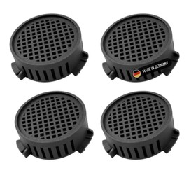 Fidly 4 Pieces Activated Carbon Filters Compatible for Liebherr Fridge 9096342, 9881116, 7440006, 9882304 and for Miele 10806820, Replacement Filter with Activated Carbon, Refrigerator Filter
