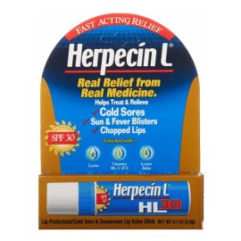 Herpecin L Barra Balsamo Labial Spf 30 Y Lisina, 0,1 Onza Tu