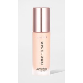 LAWLESS Women's Forget the Filler Skin-Plumping Line-Smoothing Foundation, 1F, very fair with cool-neutral undertones, 1.0 Ounce