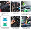 lasuroa 101pcs Car Fuses Assortment Kit, Mini Blade Auto Fuse