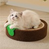 Round Cat Scratch Bowl Scratch Resistant Comfortable Sisal Lasting Cat