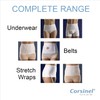 Corsinel StomaSafe Plus Ostomy/Hernia Support Garment Light by TYTEX (Black,