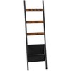 HOOBRO Blanket Ladder, 5 Tier Towel Rack, 17.3" L x