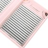 Lunamoon 640 Pieces Ready-Made Fan Eyelashes, 5D Volume, Premade Fan