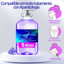 Gel Conductor Con Acido Hialuronico Antiedad Reafirmante 5kg