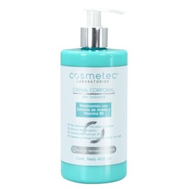 Crema Corporal con Niacinamida, Extracto de Avena y Vitamina B5