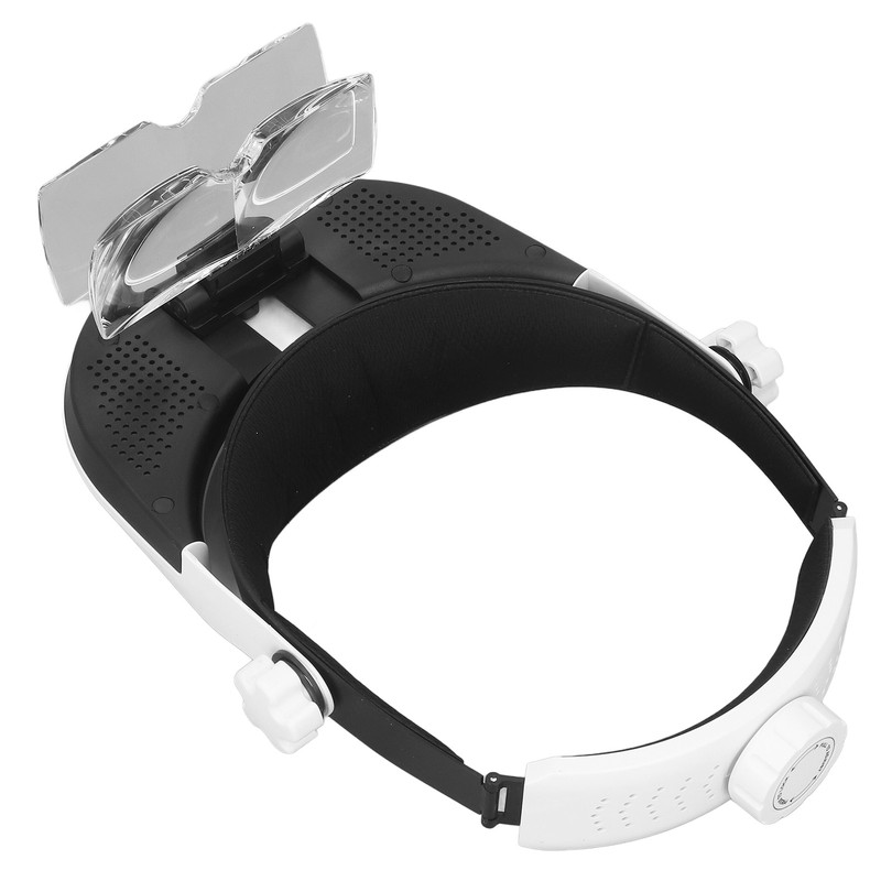 Head Magnifier Rechargeable Magnifying Glasses LED with 5pcs Eyeglass for