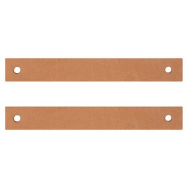 Yardwe Pack of 2 Bicycle Brake Pads Resistance Band for Exercise Bike Brake Pads for Spinning Bikes Replacement Brake Pads Accessories for Fitness Equipment Brake Pads Bicycle Leather Padding Cowhide