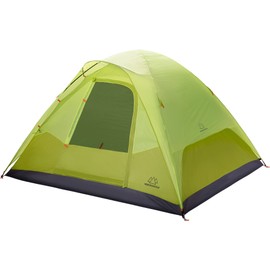 Mountain Summit Gear Campside 6-Person Dome Tent, Camping Tent, Camping Gear for The Outdoors, Tents for Camping & Festivals, 6-Person Capacity, (by Caddis Sports Inc.)