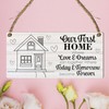 New Home Plaque - Celebrate Your First Home with Love
