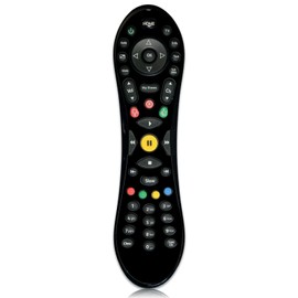 Virgin Media TiVo TV Remote Controller Vinyl Skin Sticker (Black)