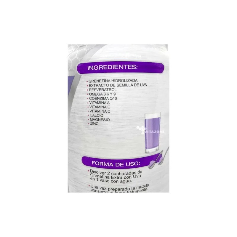 Grenetina Extra Omega 3 6 9 Uva 1.1 Kg Sanabi