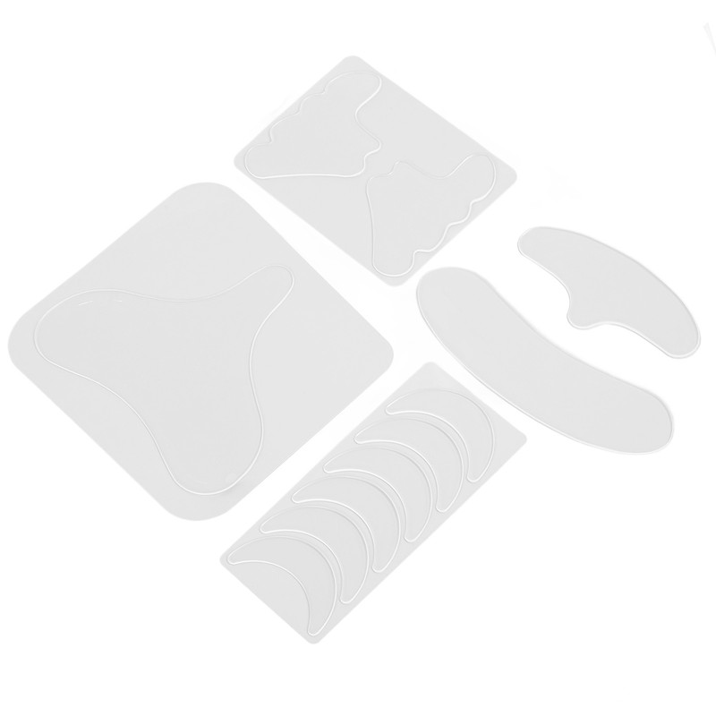 11pcs Facial Wrinkle Flattening Patch Remove Eye Bags Silicone Anti