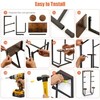 Skateboard Wall Mount Rack — Horizontal Multi-Board Display Shelf &
