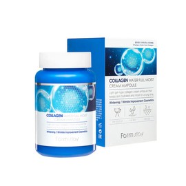 Farm Stay Collagen Water Full Moist Cream Ampoule 250ml / 팜스테이 콜라겐 워터 풀 모이스트 크림 앰플 250ml