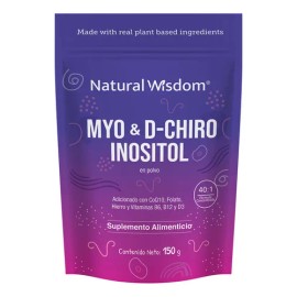 Nw Myo & D-chiro Inositol Polvo 40:1 Coq10 D3 Hierro 150gr