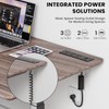 Recessed Furniture Drawer Outlet with 3 Fast-Charging USB Ports &