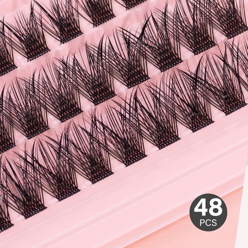 False Eyelashes Natural style, Multipack False Eyelashes, Lash Clusters, Lengthening