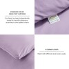 CozyLux Lavender Purple Comforter Set Queen Size, 3 Pieces Solid