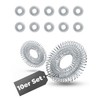 NEOLYMP Acupressure Ring Set of 10 – Anti-Stress Finger Massage