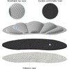 Huethy Back of Heel Cushion Pads, Adhesive Heel Grips Inserts