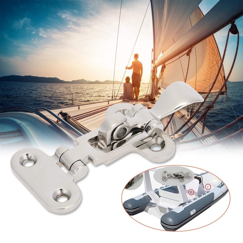 Alomejor 316 grade stainless steel boot hardware lock cabinet hatch