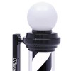 WDZD 27'' Black White Barber Pole Light