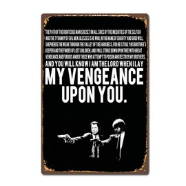 Pulp Fiction Quote American Film Movie Vintage Retro Metal Tin Sign 8X12 inches