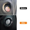 OWITAT Compatible with 2013-2018 Nissan Altima Start-Stop Switch Button Ring
