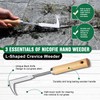 BOOLOOEN3Pack Weed Puller Tool, Manual Hand Weeder Paver, Crack Weeder,