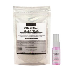 Charcoal Mascarilla Hidro-Plastica Purificante con Carbon Activado, Sauce y Tea Tree 100grs