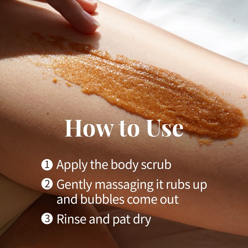 PLU Original Korean Walnut Body Scrub Polish - White Musk