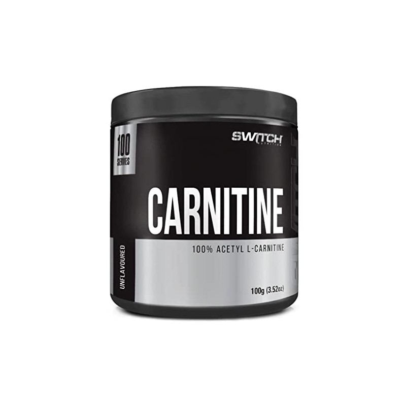 Carnitine 100% Pure Acetyl L-Carnitine Unflavoured - 100g
