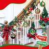 32Pcs Wooden Christmas Ornaments Crafts, Unfinished Wood Cutouts Christmas Ornaments