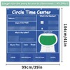 Boczif Circle Time Learning Center Pocket Chart for Classroom, Educational