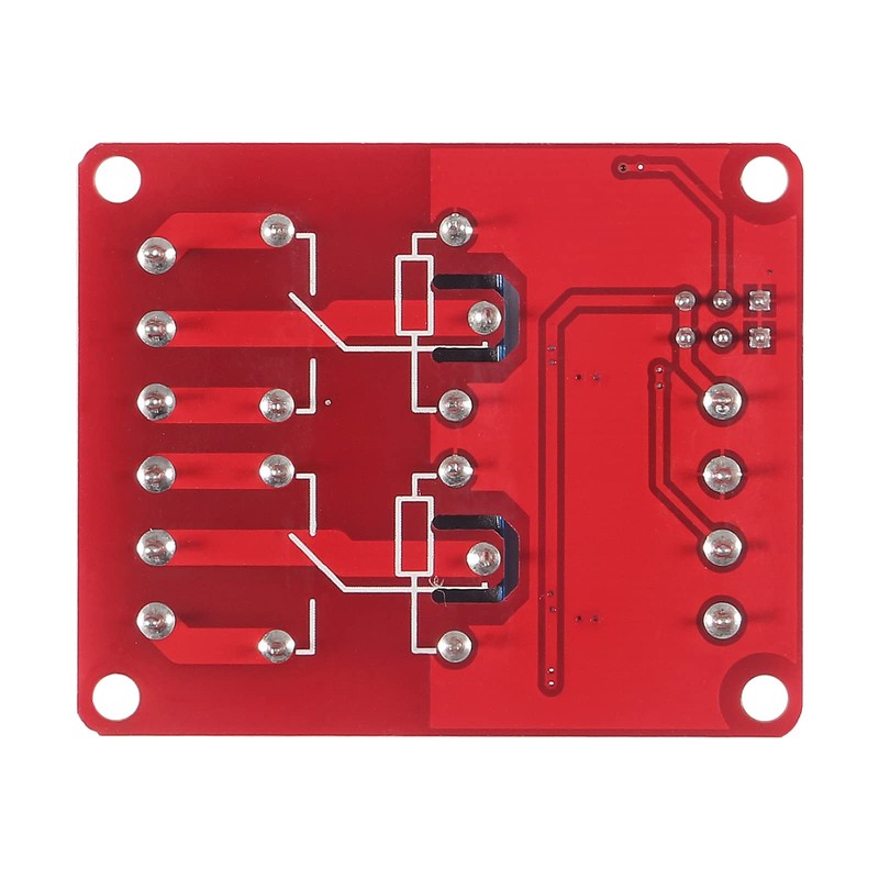 AEDIKO 2pcs DC 5V Relay Module 2 Channel Relay Switch