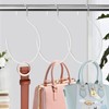 5 Pieces Non-Slip Tie Hanging Hooks Scarf Ring Hanger Belt