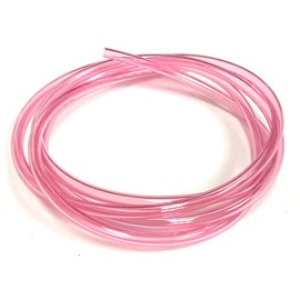 Vent Hose Kit Carburetor Overflow Compatible with Keihin FCR MX Mikuni Carb Replica Pink