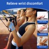 Offtrte 2 Pack Ultra Thin Wrist Support and Compression Wraps