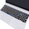 WSLUCKO Silicone Keyboard Cover for 15.6 HP Laptop 15-fc 15-fd