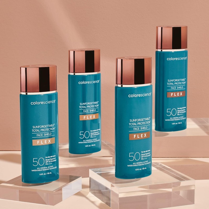 Colorescience Total Protection Face Shield Flex SPF 50, Zinc Oxide