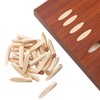 50 Pcs Solid Wood Pocket Hole Plugs Woodworking Screws Plugs