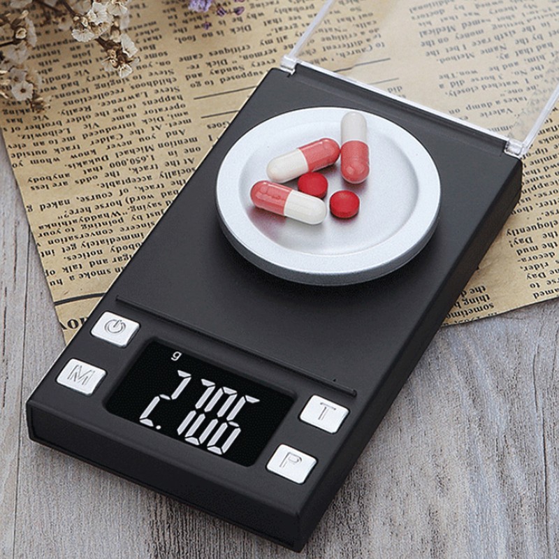 0.001g High Precision Portable Mini LCD Digital Electronic Scale for