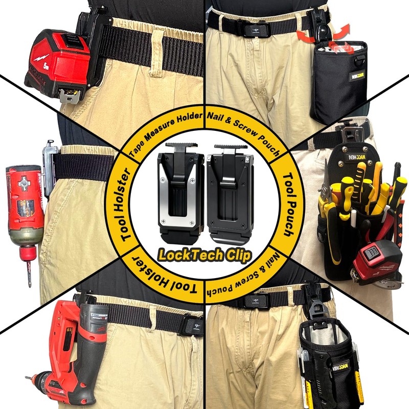 [MAGG HEVI] Tape Measure Holder,Quick Draw Tape Measure Holster,Tape Measure