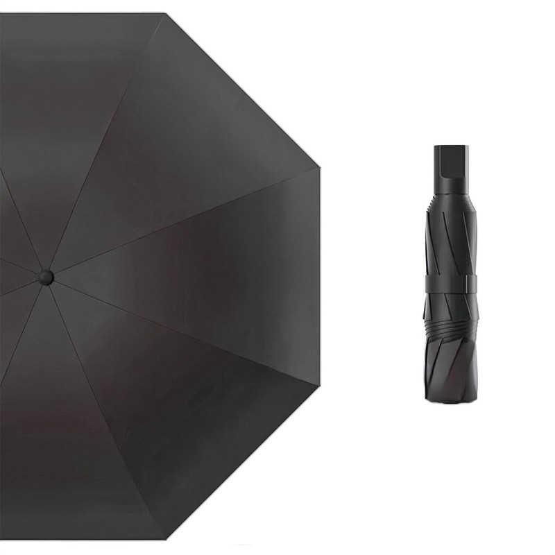 Gadgetking 2 PACK - MINI FOLDING UMBRELLA COMPACT LIGHTWEIGHT TRAVEL